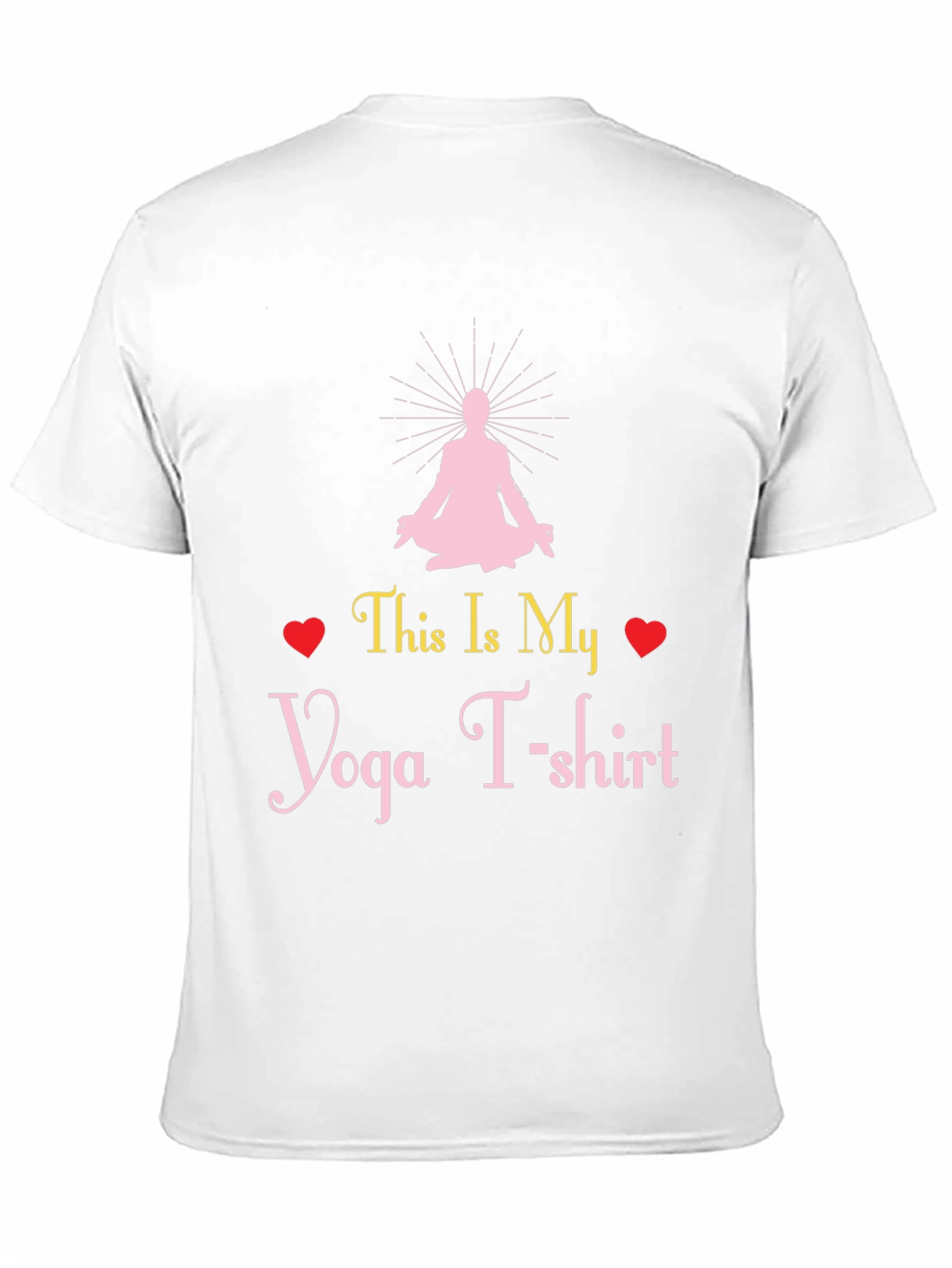 Yoga T-Shirt: This Is My Yoga T-shirt Graphic Tee