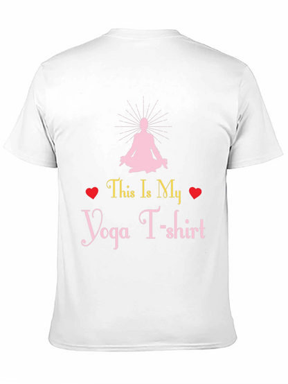 Yoga T-Shirt: This Is My Yoga T-shirt Graphic Tee