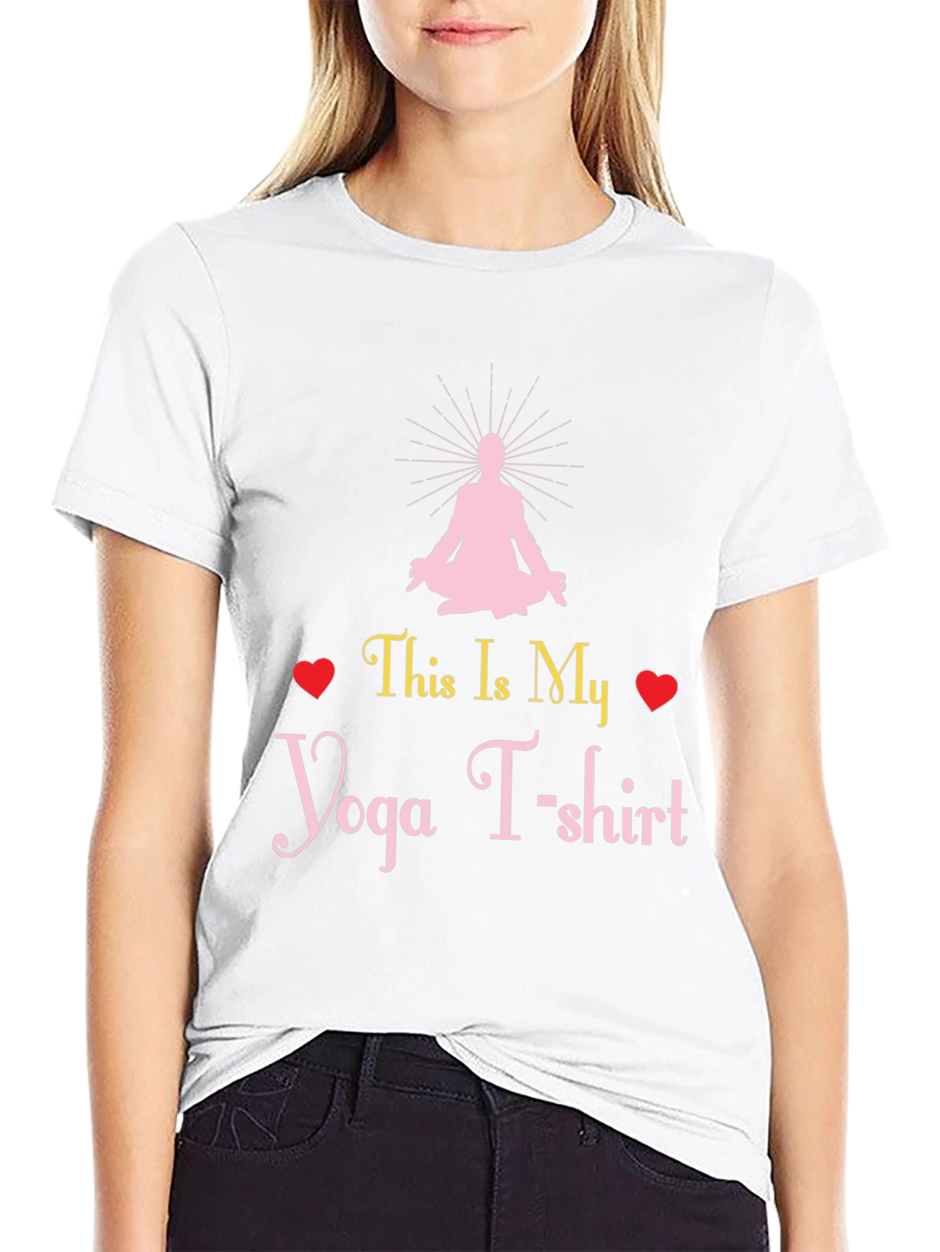 Yoga T-Shirt: This Is My Yoga T-shirt Graphic Tee