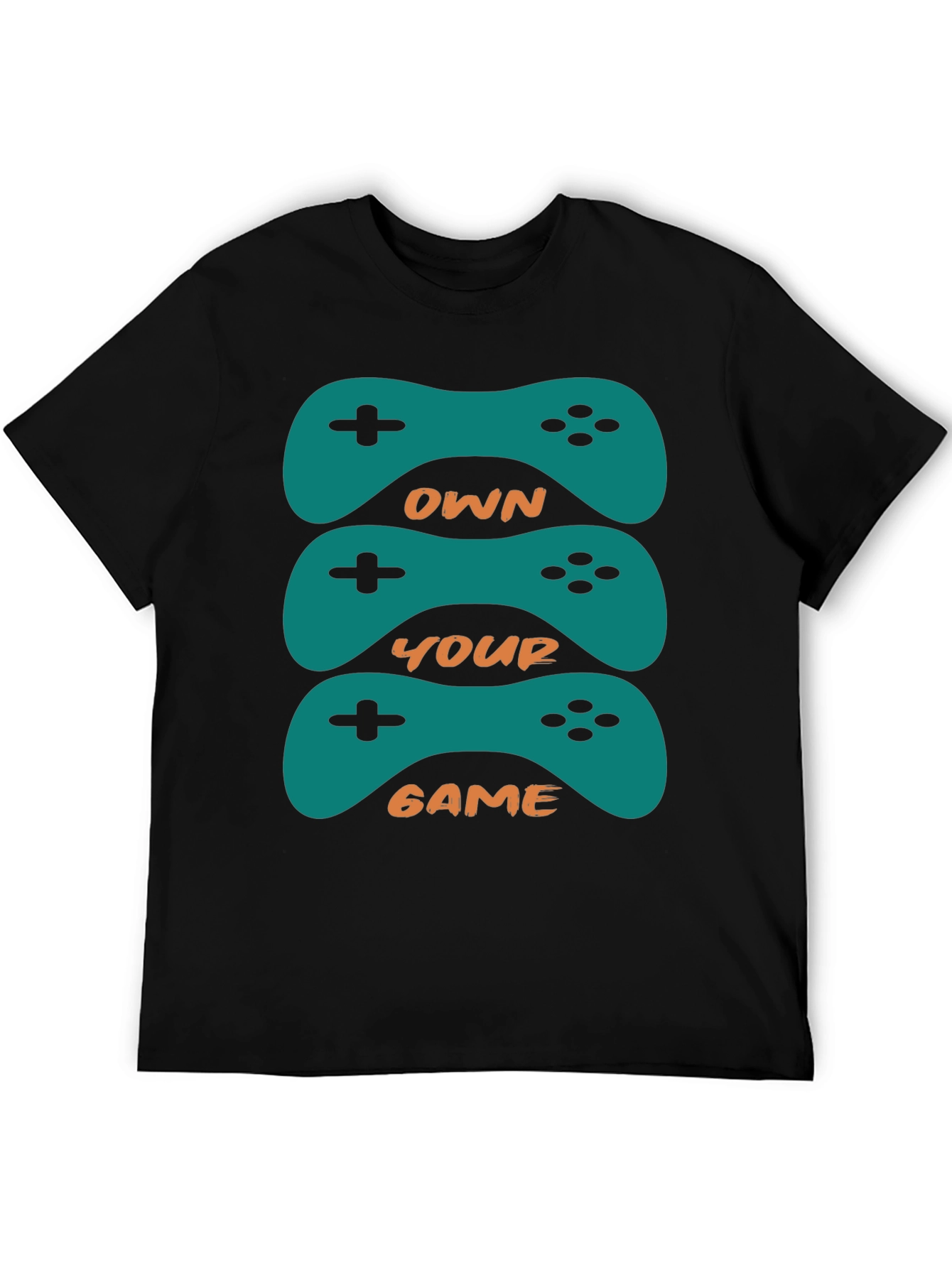 Own Your Game Graphic Tee - Gamer Style Shirt