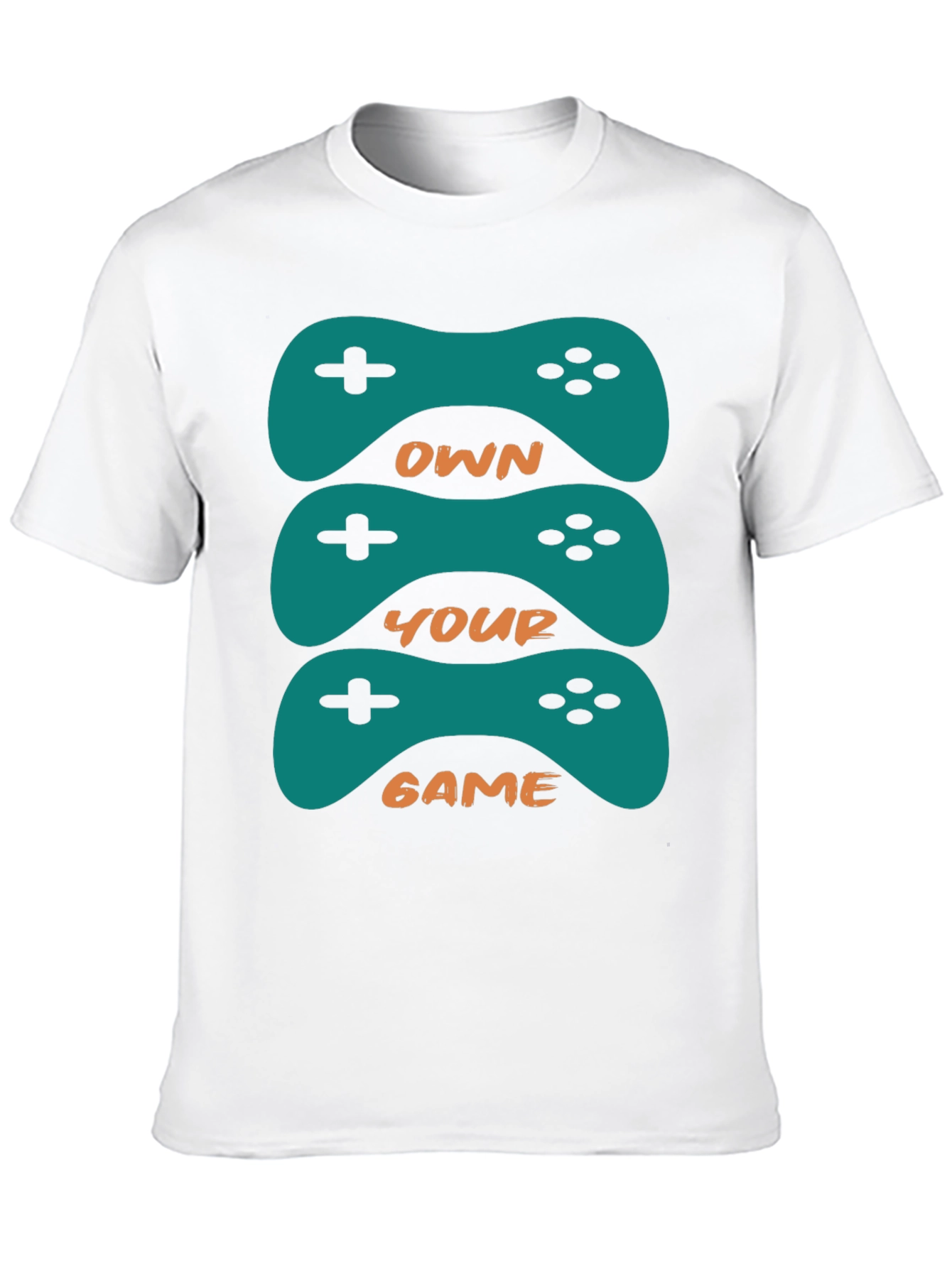 Own Your Game Graphic Tee - Gamer Style Shirt