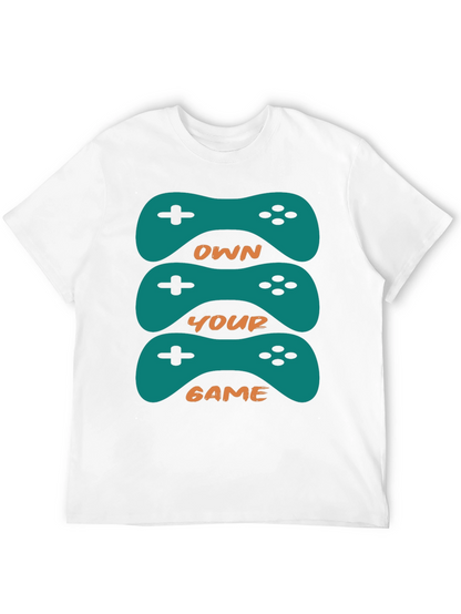Own Your Game Graphic Tee - Gamer Style Shirt