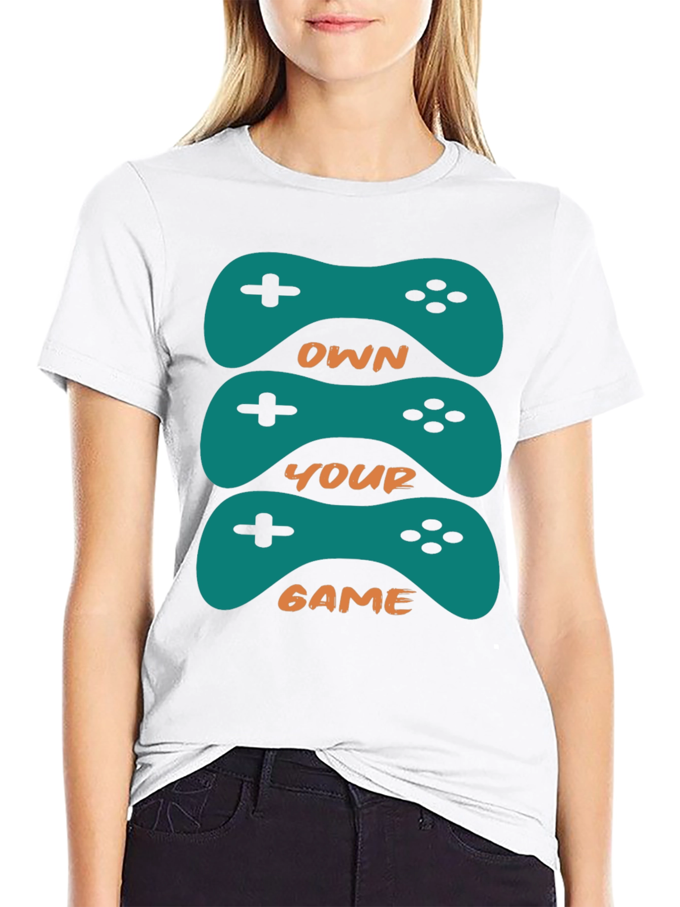 Own Your Game Graphic Tee - Gamer Style Shirt