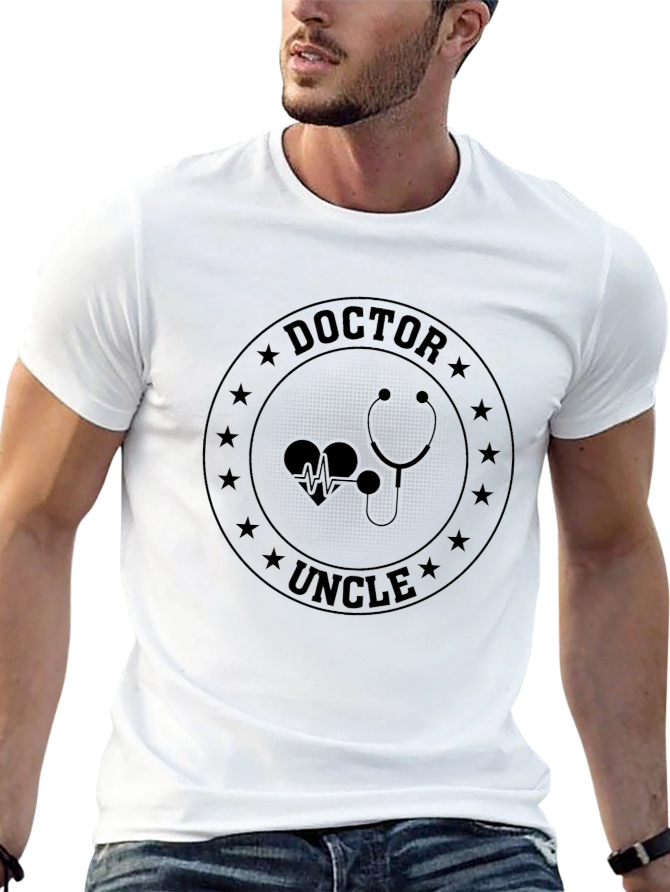 Doctor Uncle Graphic Tee - Medical Profession