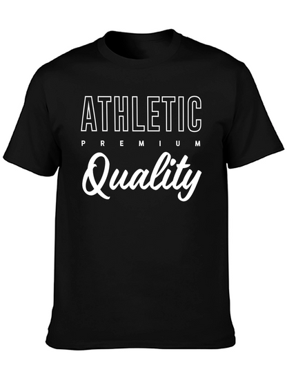 Athletic Premium Quality Black T-Shirt