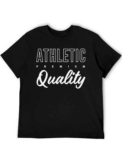 Athletic Premium Quality Black T-Shirt
