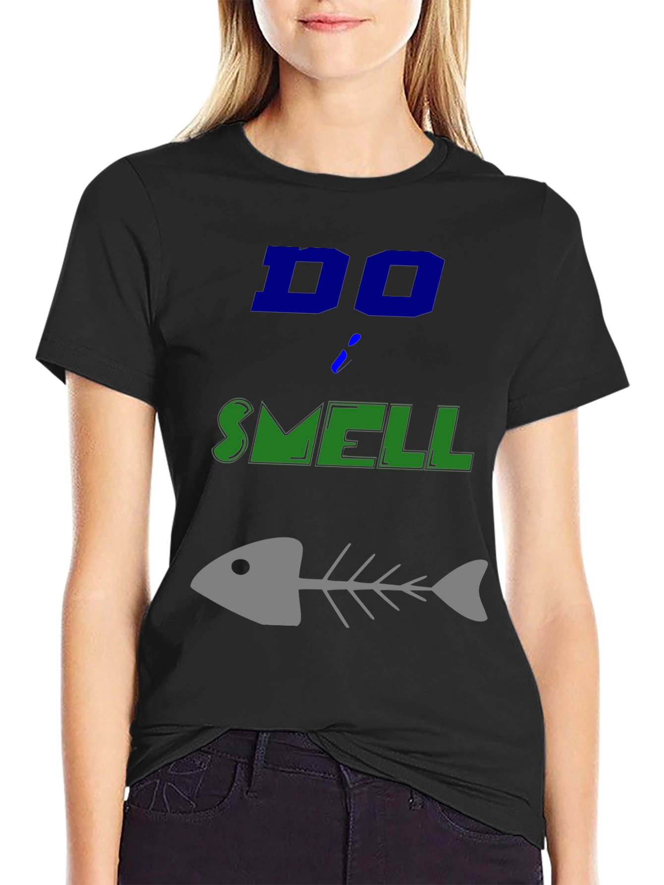 Do I Smell Fishy? Funny Graphic T-Shirt