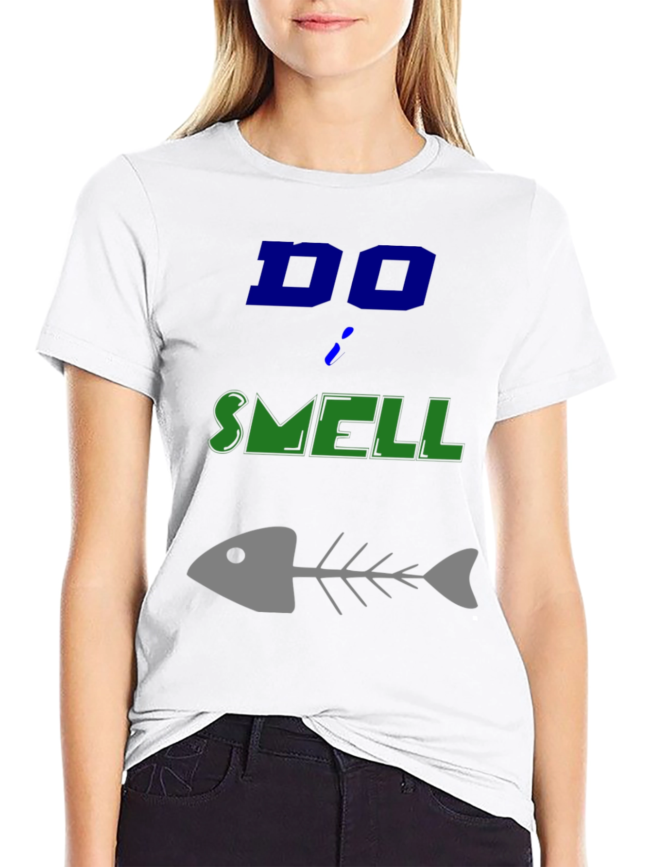 Do I Smell Fishy? Funny Graphic T-Shirt