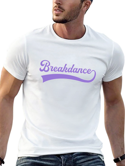 Breakdance Crew Neck T-Shirt - Stylish & Comfortable