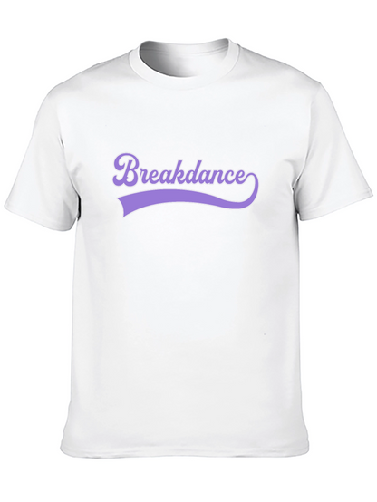 Breakdance Crew Neck T-Shirt - Stylish & Comfortable