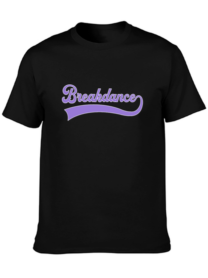 Breakdance Crew Neck T-Shirt - Stylish & Comfortable