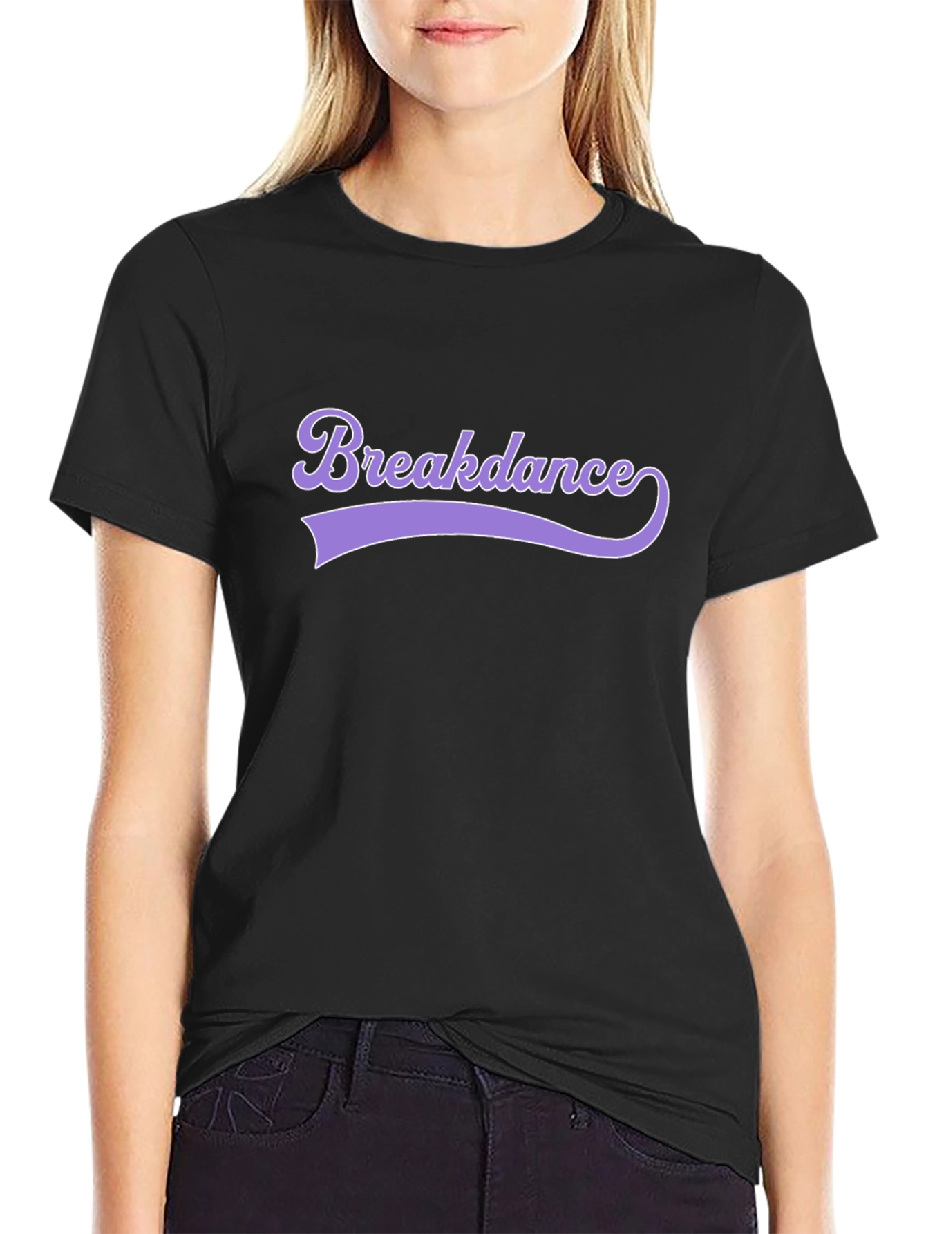 Breakdance Crew Neck T-Shirt - Stylish & Comfortable