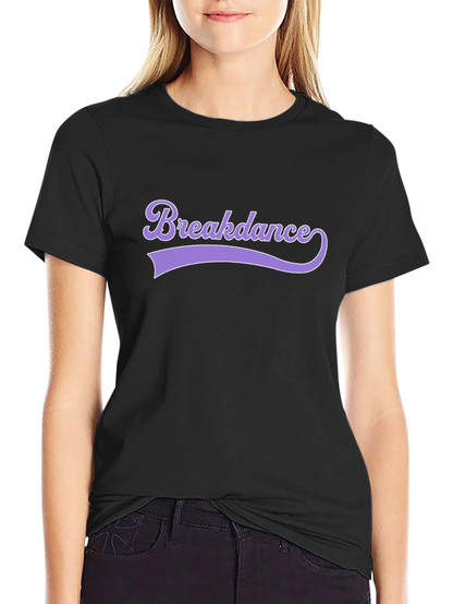 Breakdance Crew Neck T-Shirt - Stylish & Comfortable