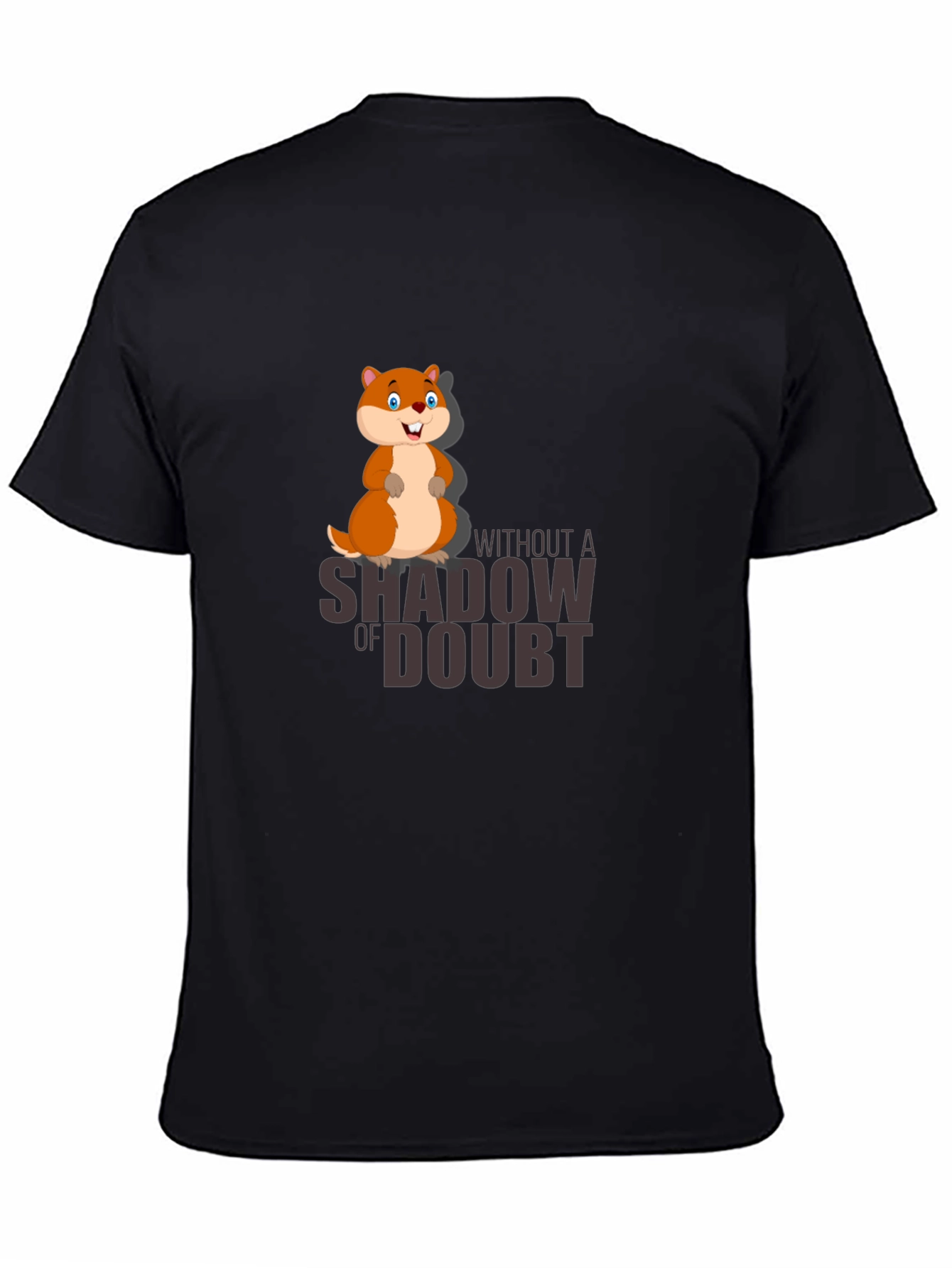 Shadow of Doubt Black Graphic Tee