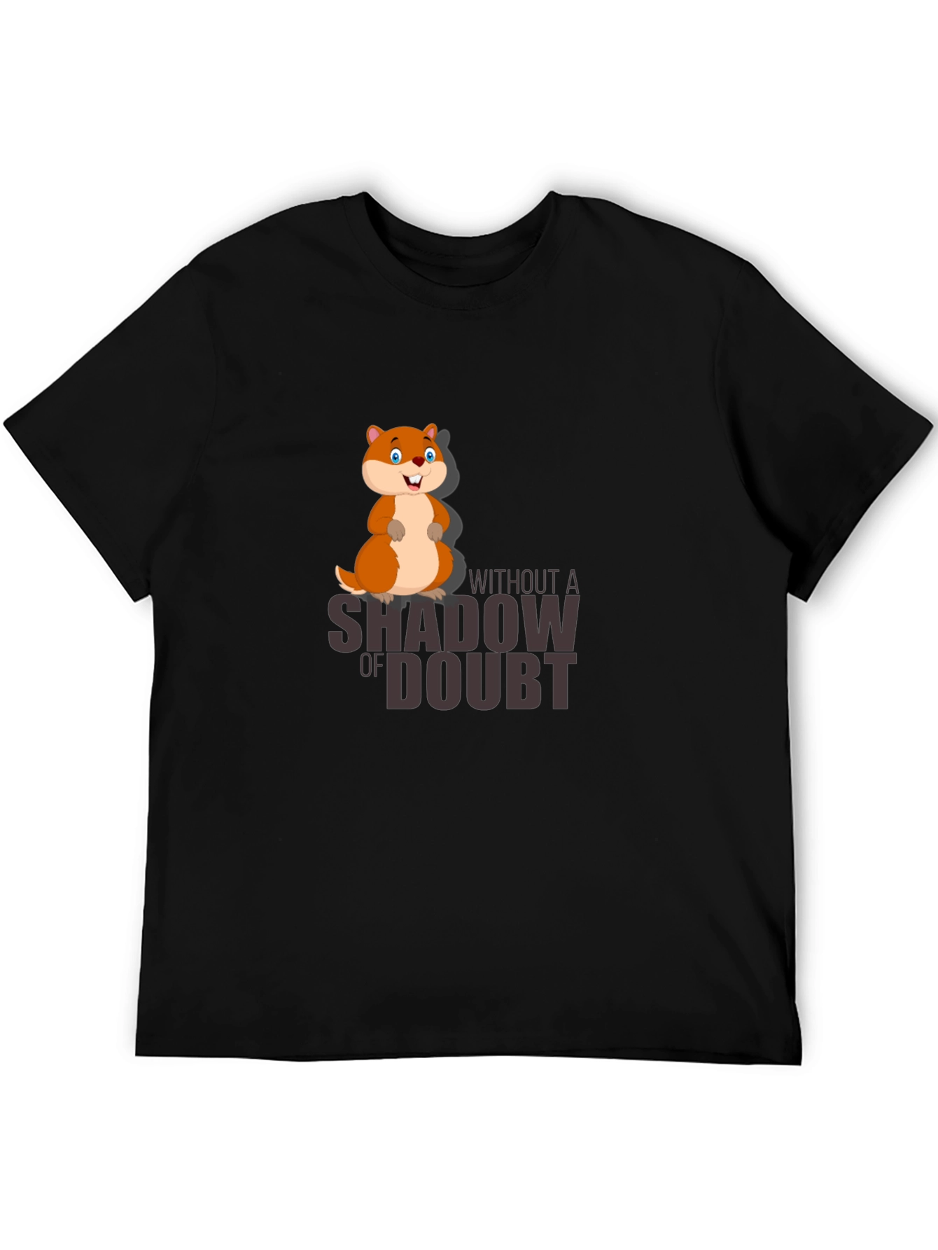 Shadow of Doubt Black Graphic Tee