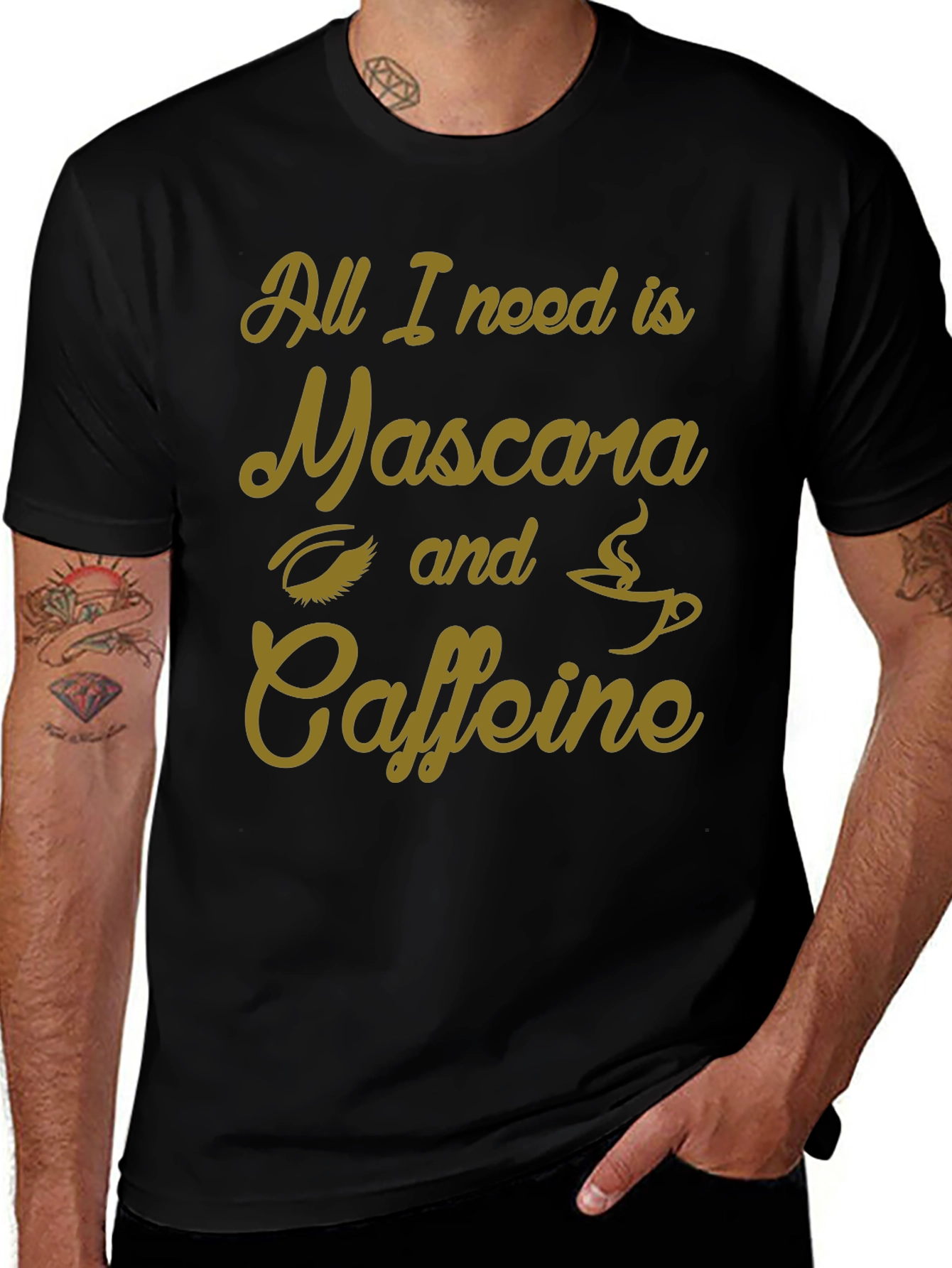 Mascara & Caffeine Graphic Tee