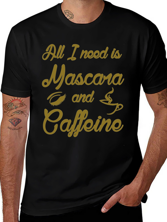Mascara & Caffeine Graphic Tee