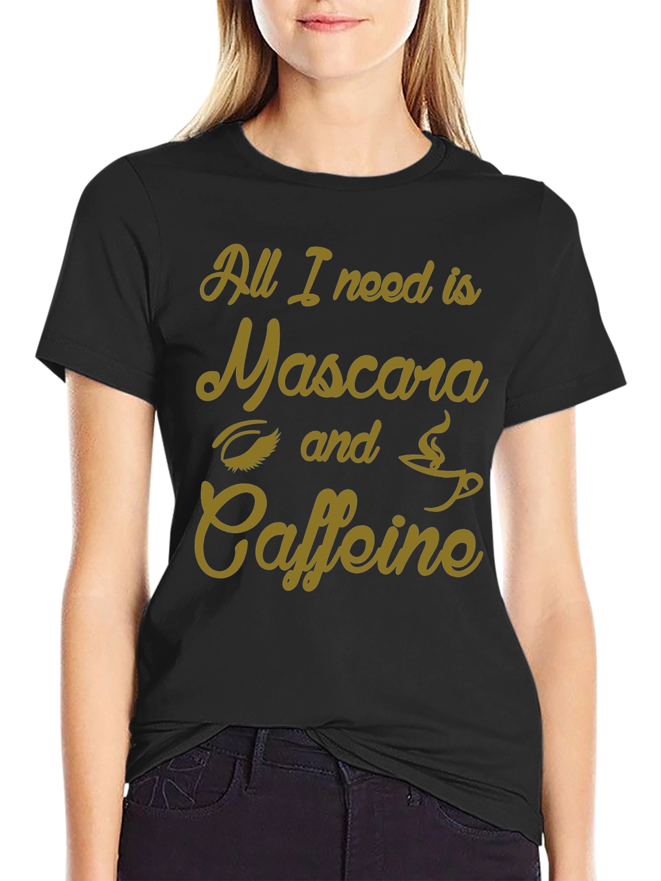 Mascara & Caffeine Graphic Tee