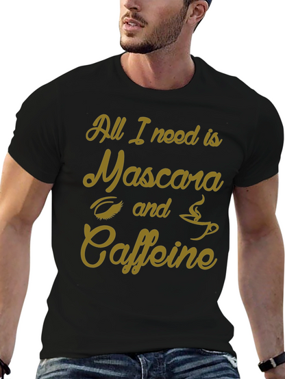 Mascara & Caffeine Graphic Tee