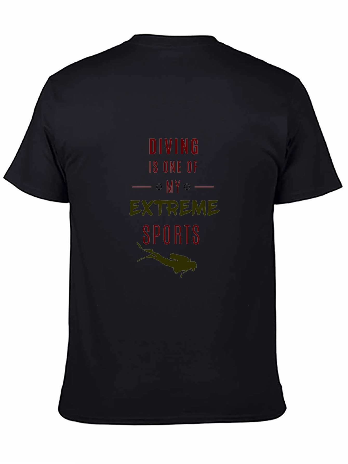 Diving Extreme Sports Graphic Tee