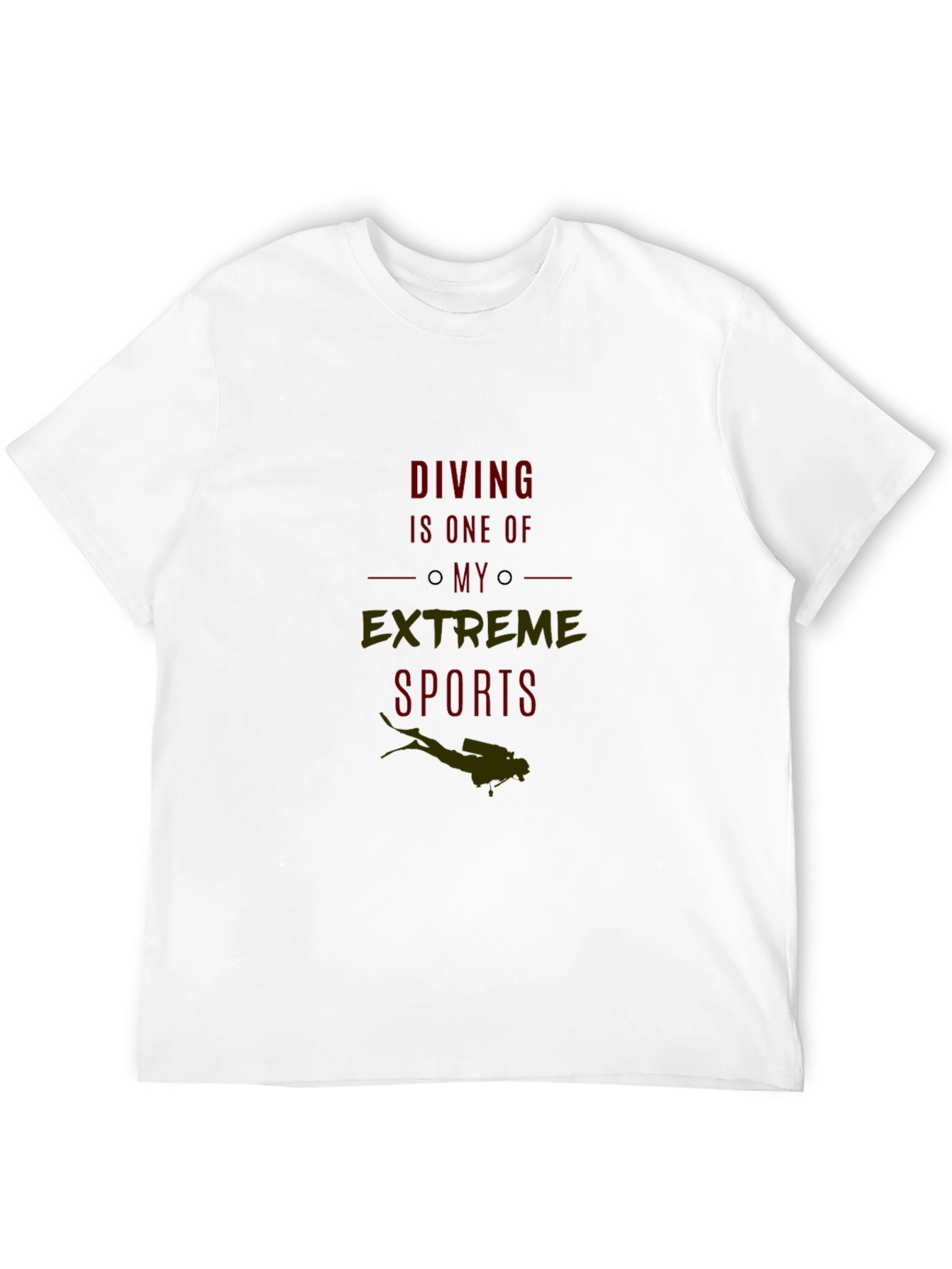 Diving Extreme Sports Graphic Tee