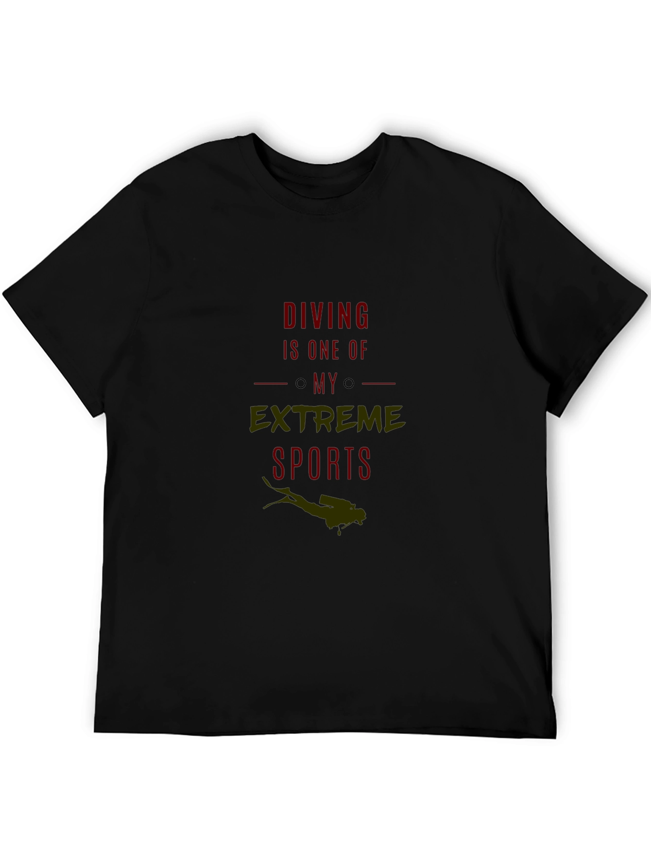 Diving Extreme Sports Graphic Tee