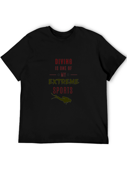 Diving Extreme Sports Graphic Tee