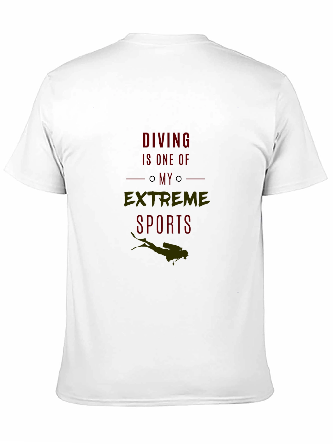 Diving Extreme Sports Graphic Tee