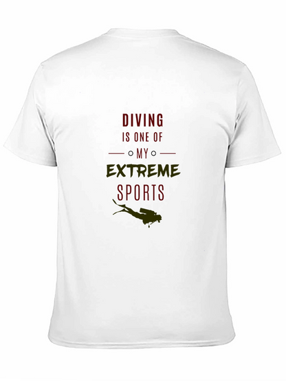 Diving Extreme Sports Graphic Tee