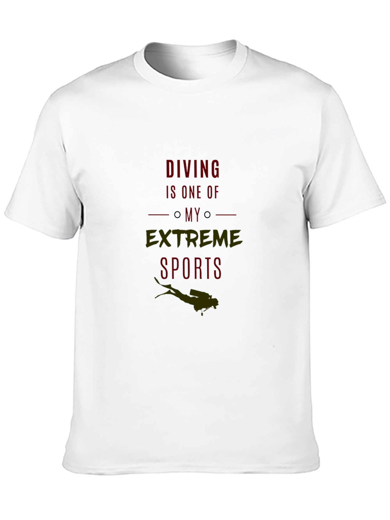 Diving Extreme Sports Graphic Tee
