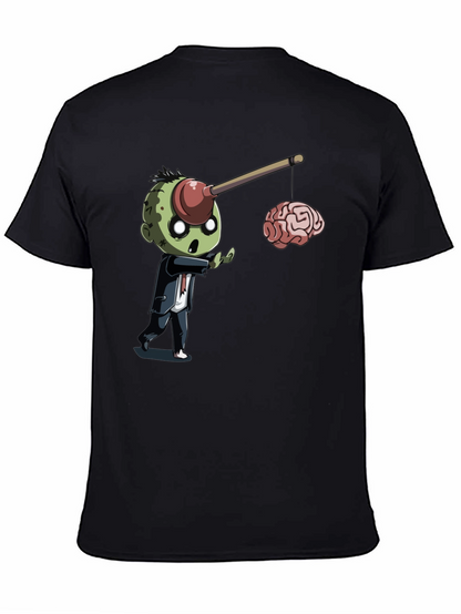 Zombie Plunger Brain T-Shirt