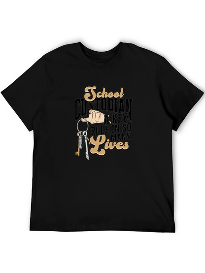 School Custodian T-Shirt