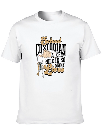 School Custodian T-Shirt