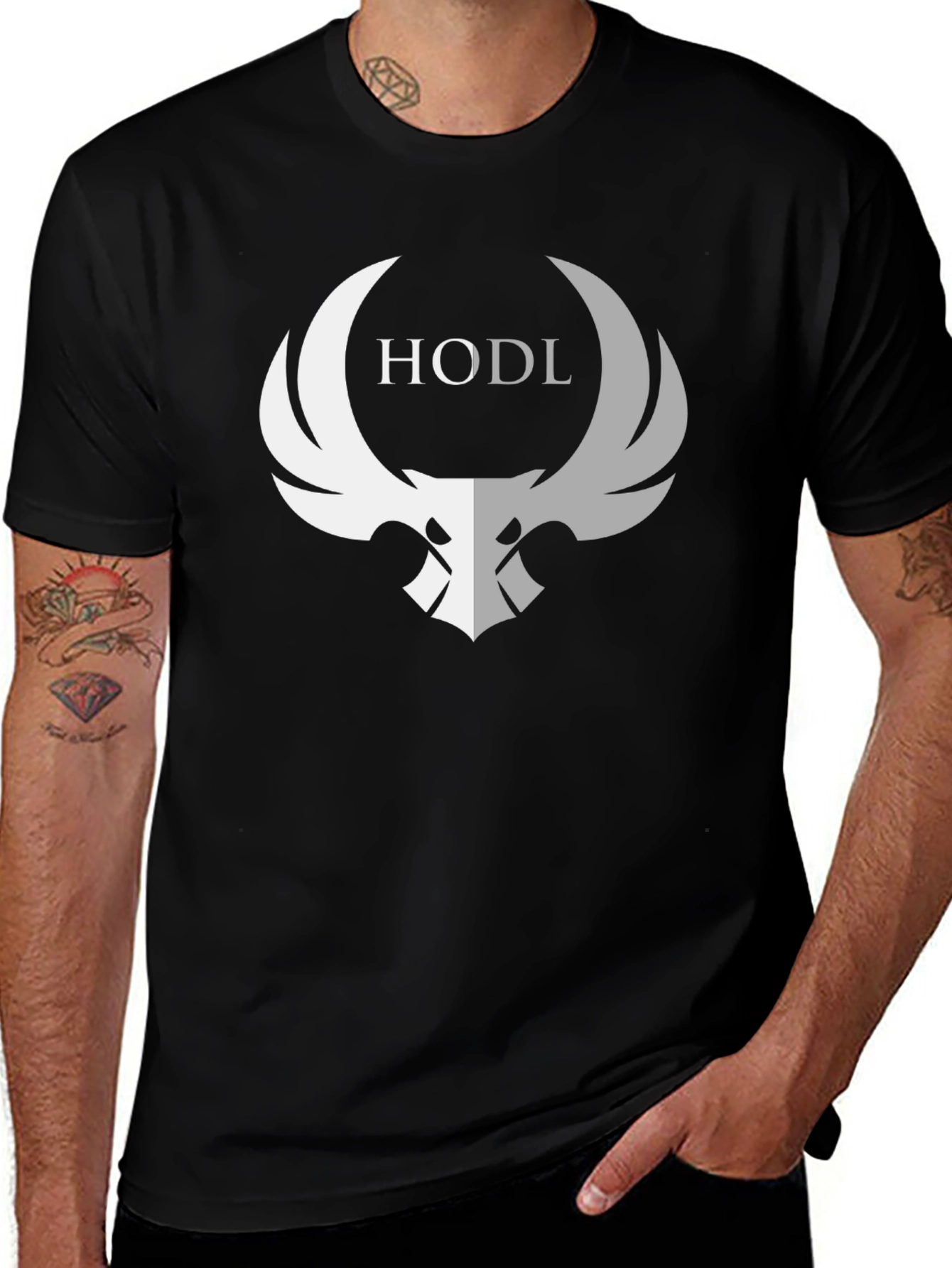HODL Phoenix Graphic Tee - Crypto Investor Shirt