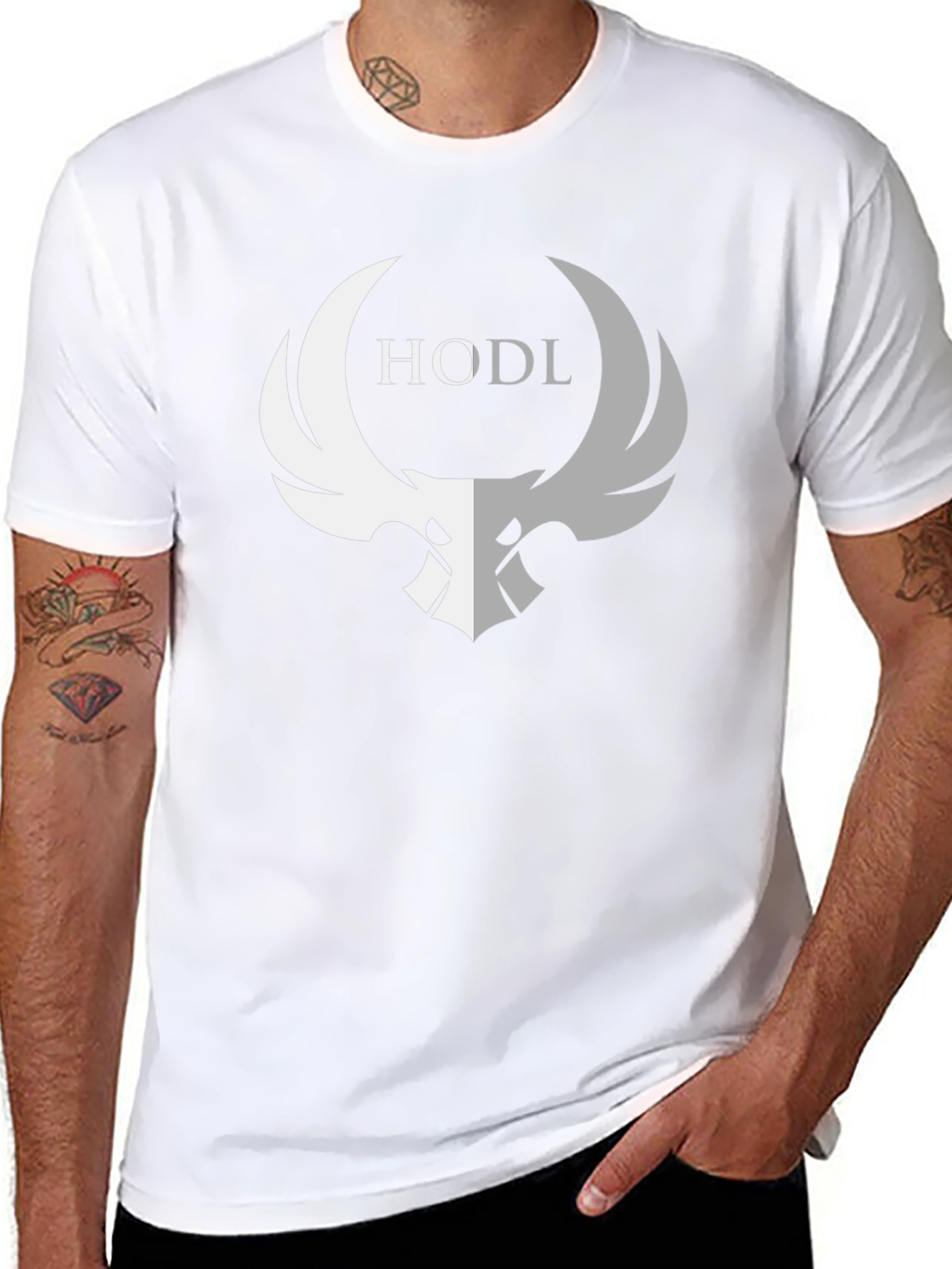 HODL Phoenix Graphic Tee - Crypto Investor Shirt