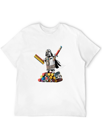 Darth Vader Pencil T-Shirt - Artsy Design