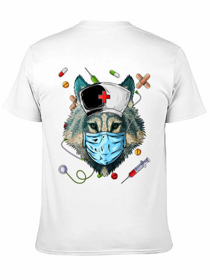 Wolf Nurse T-Shirt - Funny Medical Apparel