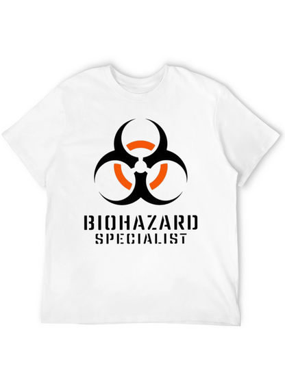 Biohazard Specialist Graphic Tee - Black