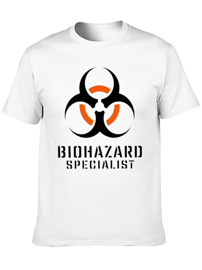 Biohazard Specialist Graphic Tee - Black