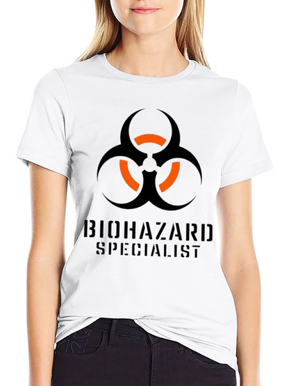 Biohazard Specialist Graphic Tee - Black