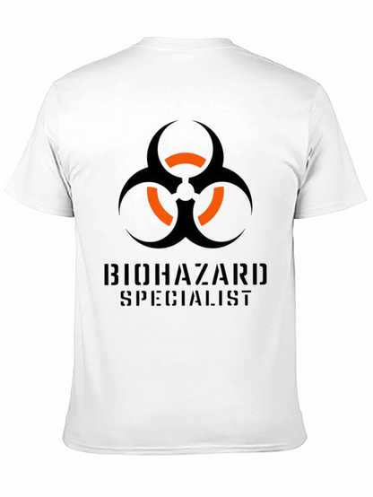 Biohazard Specialist Graphic Tee - Black