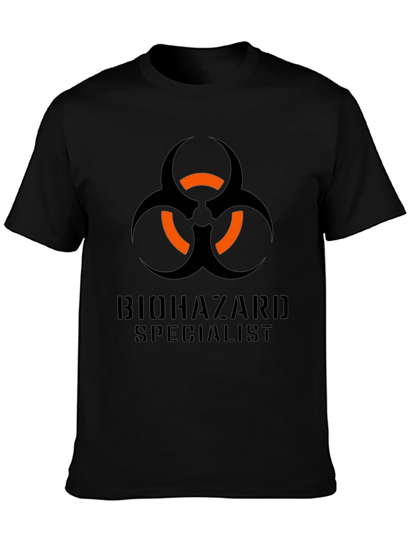Biohazard Specialist Graphic Tee - Black