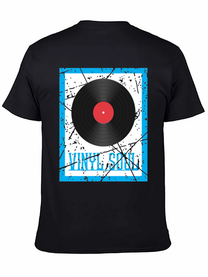 Vinyl Soul Graphic Tee - Music Lover T-Shirt