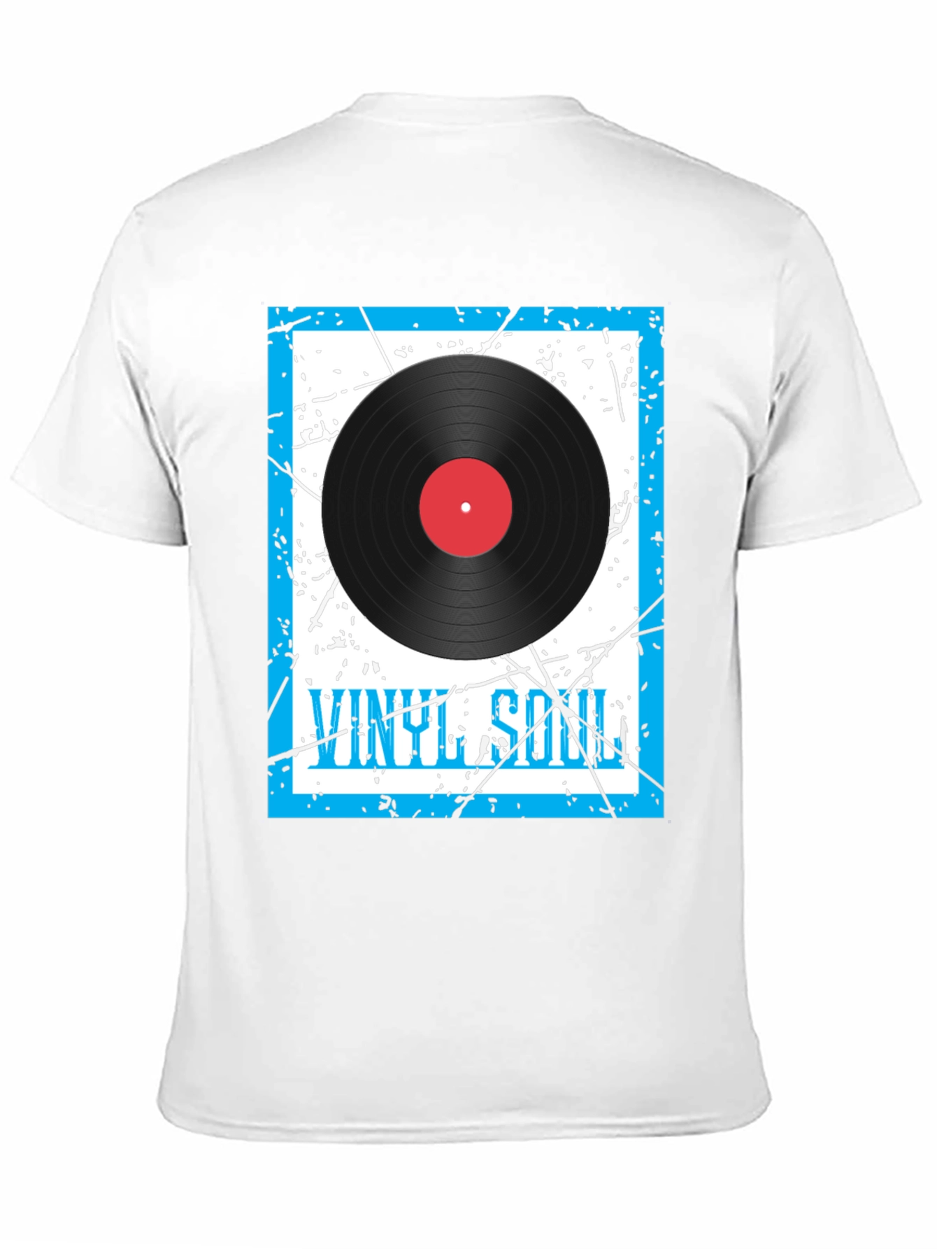 Vinyl Soul Graphic Tee - Music Lover T-Shirt