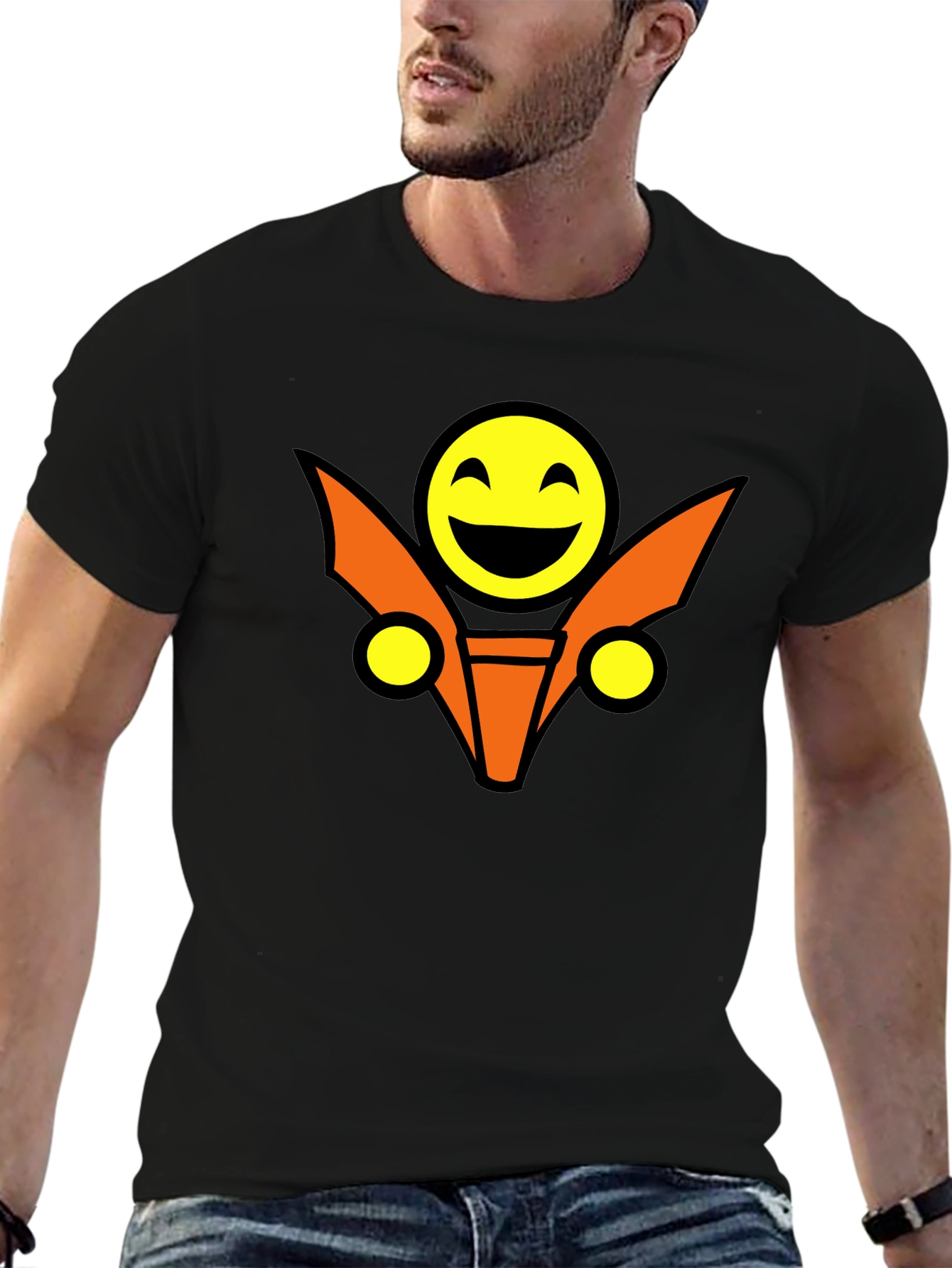 Fun Emoji Black T-Shirt