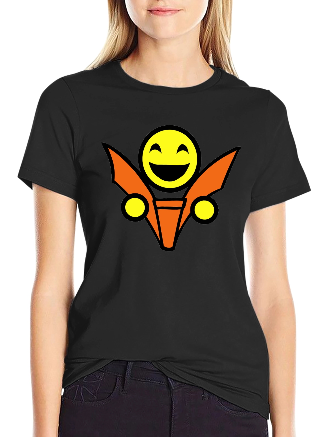 Fun Emoji Black T-Shirt
