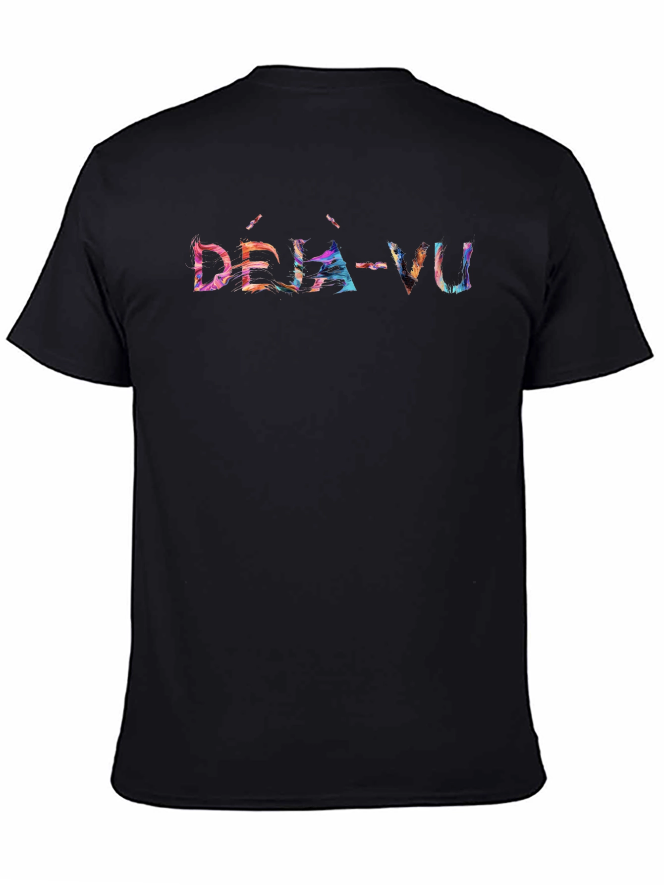 Déjà Vu Graphic T-Shirt - Trendy Novelty Tee