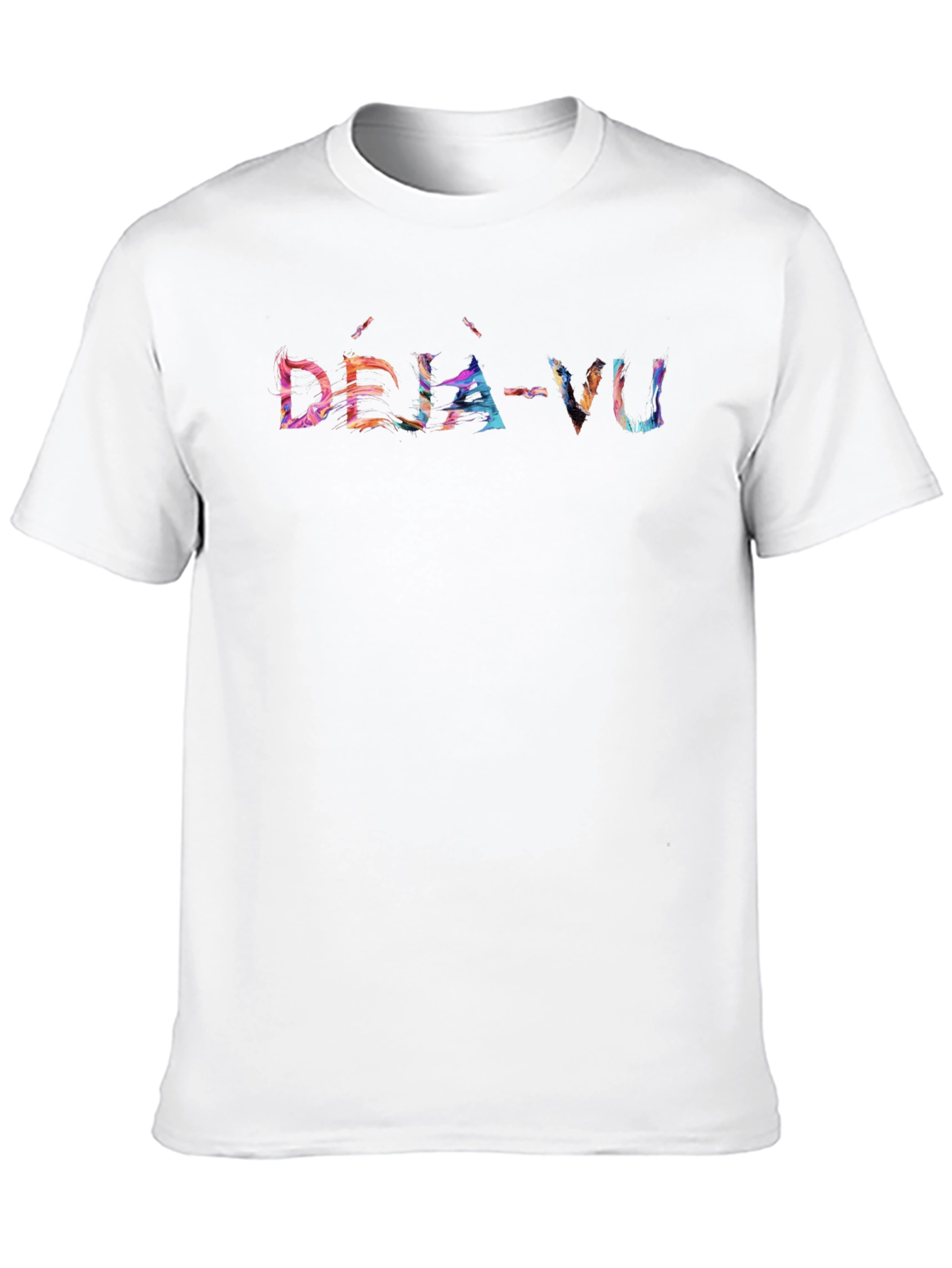 Déjà Vu Graphic T-Shirt - Trendy Novelty Tee