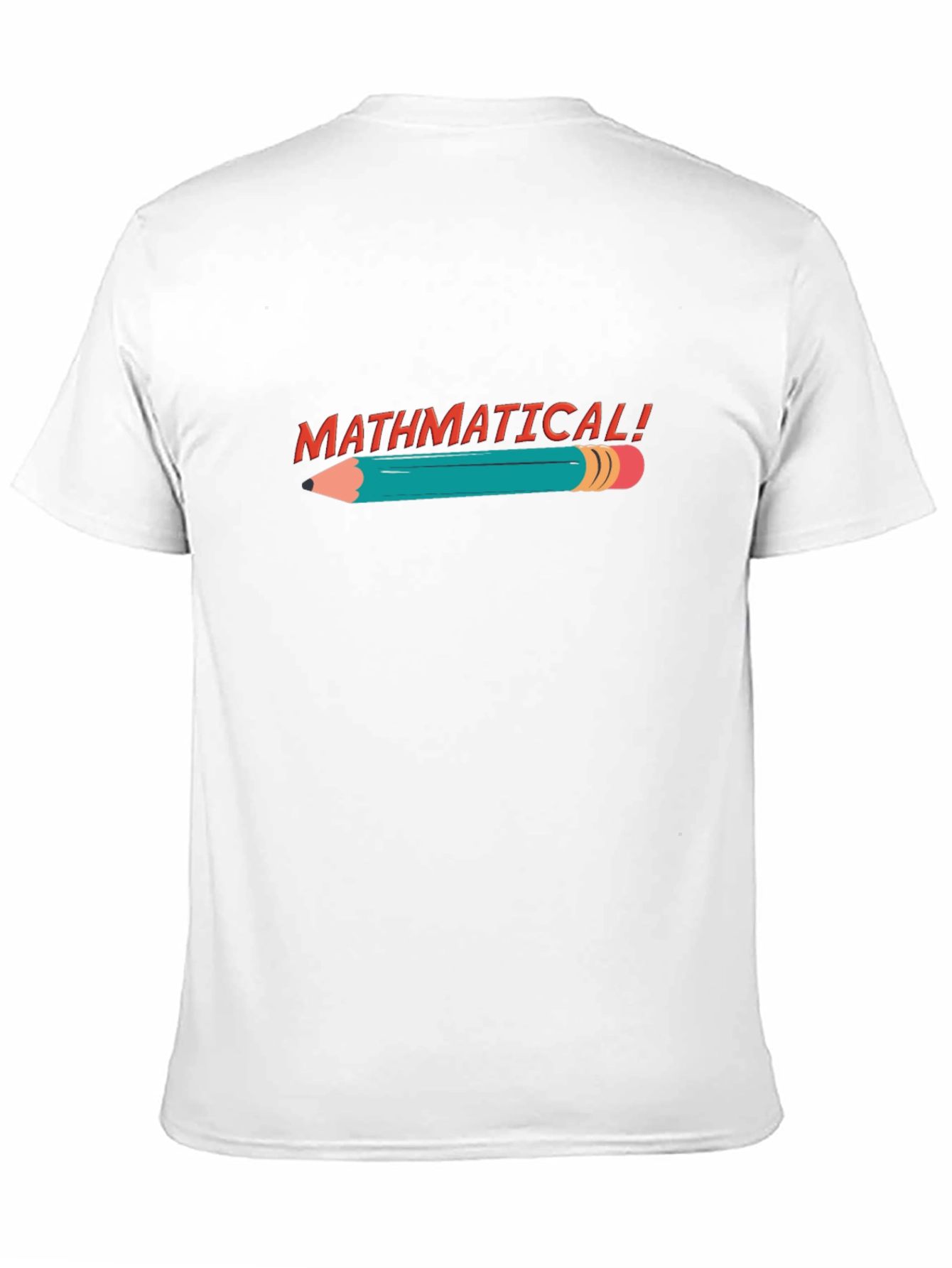 Mathematical! Black Graphic Tee Shirt