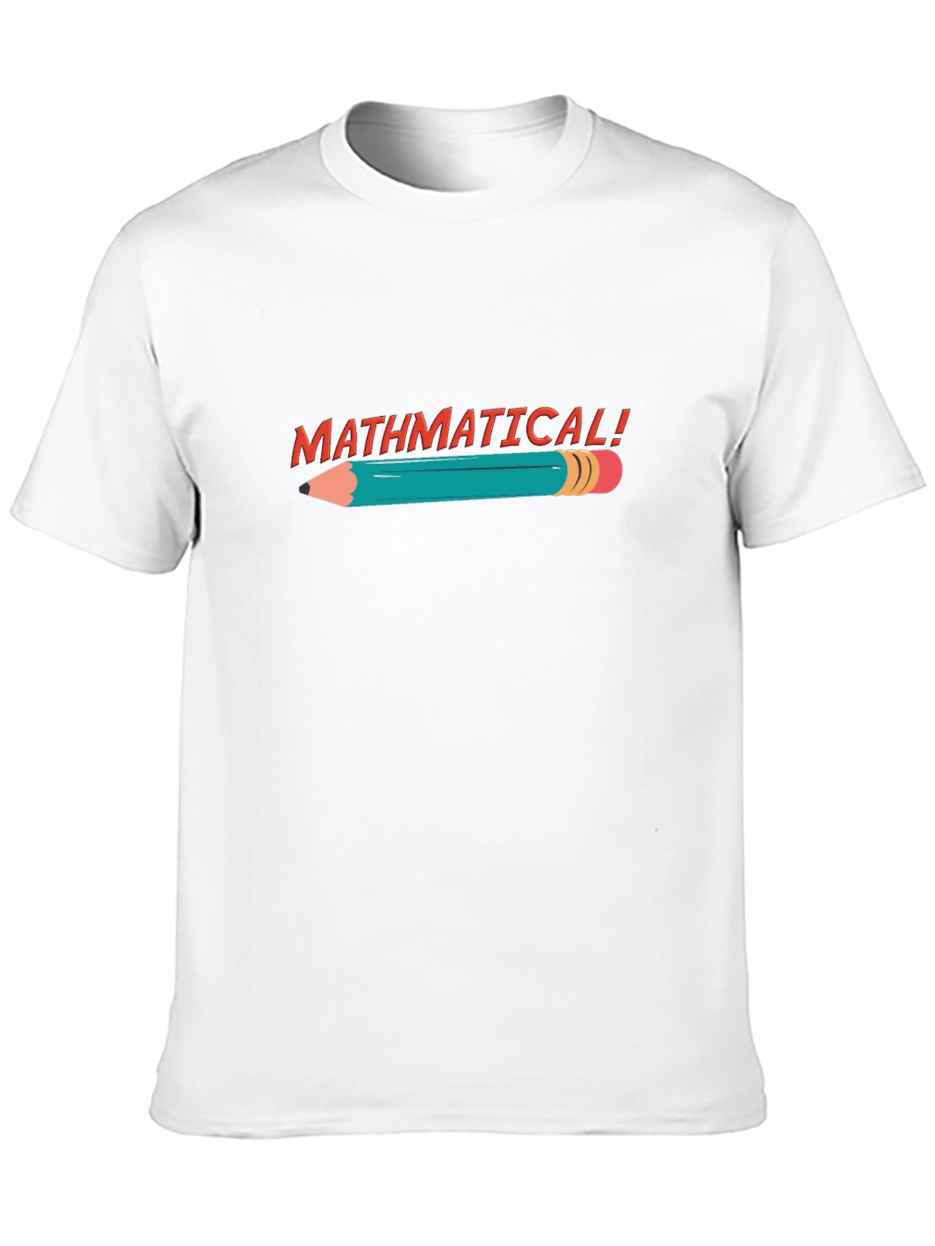 Mathematical! Black Graphic Tee Shirt